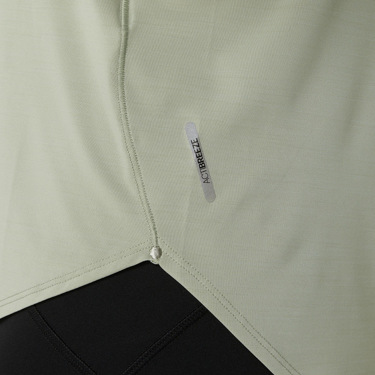 Road V-Neck Ss Top Olive Grey | Women